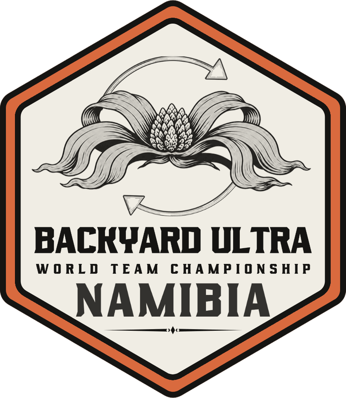 Backyard Ultra World Team Championship Namibia badge